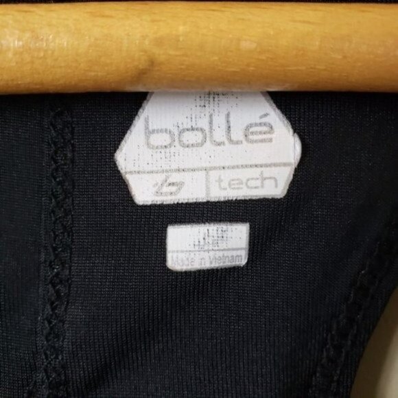 Bolle | Black Striped Athletic Workout Tank Top Size Large - Picture 5 of 5